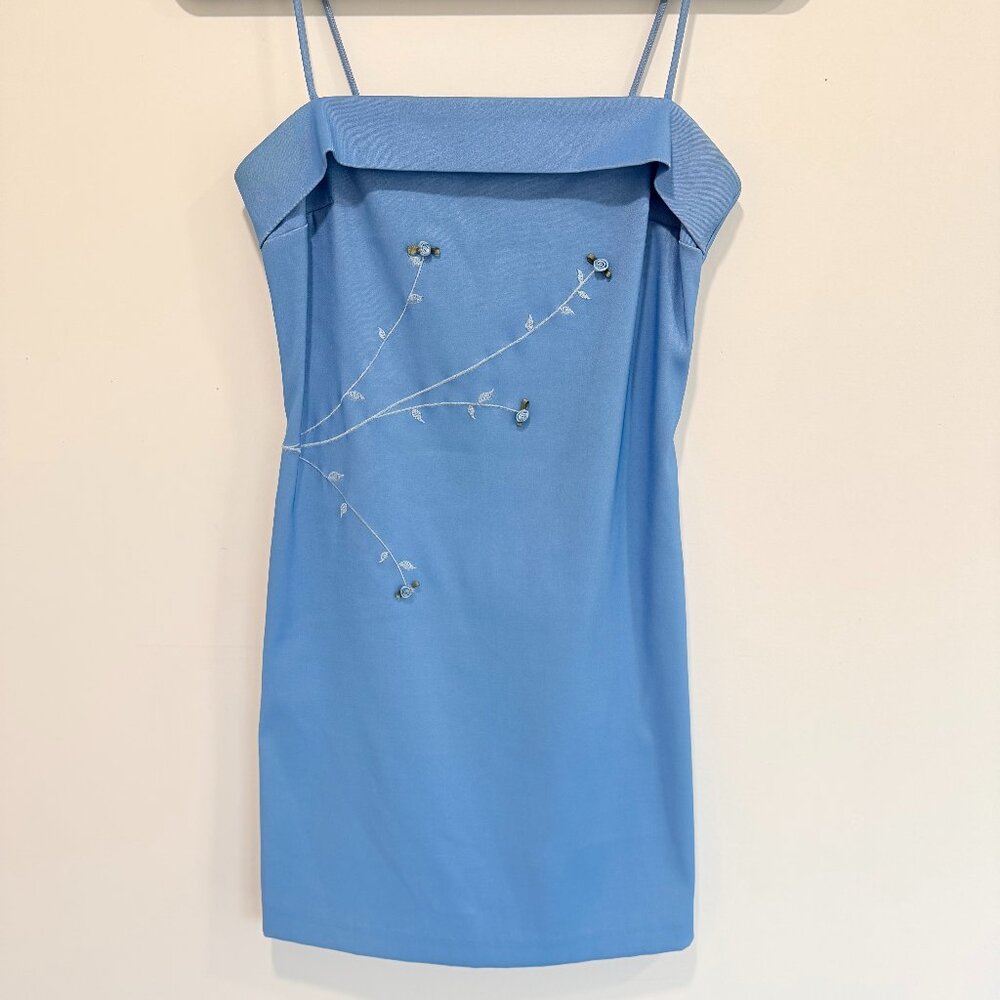 Vintage 90s Rampage Mini Dress with Rosettes Size XS/S